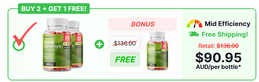 Smart Hemp Gummies Australia discount price